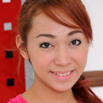 Cute teen ladyboy with a sweet smile
